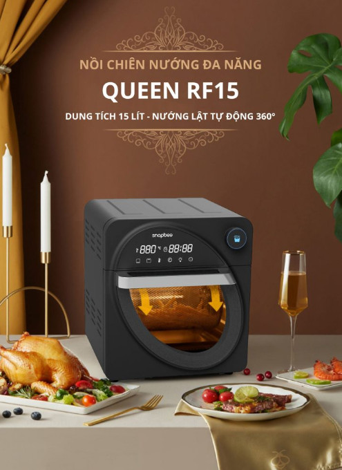 Nồi chiên không dầu Snapbee Queen RF15